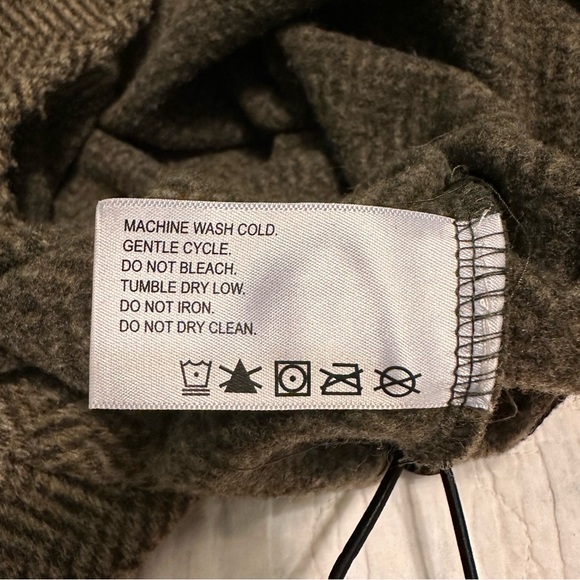 Orvis 1/4 Snap Pull Over Men’s Size XL Herringbone Brown Winter Warm Cozy - Picture 5 of 11